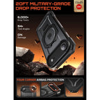 Supcase UB Grip MagSafe dėklas iPhone 17 Air – juodas
