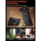 Supcase UB Grip MagSafe dėklas iPhone 17 Air – juodas