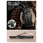 Supcase Unicorn Beetle Pro dėklas iPhone 17 Pro Max – juodas