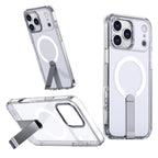 Skaidrus MagSafe dėklas Galaxy S26 su stovu