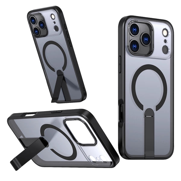 Hybrid Armor X dėklas Galaxy S26 su stovu – juodas