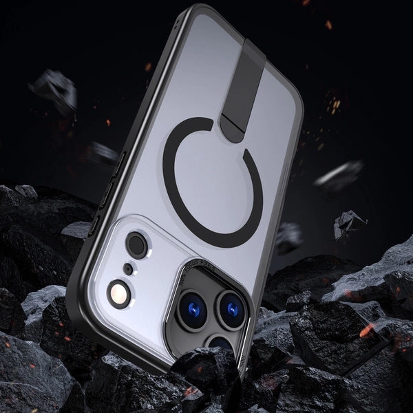 Hybrid Armor X dėklas Galaxy S26 su stovu – juodas