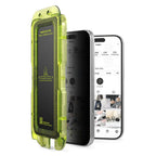 Ringke Easy Slide privatumo stiklas iPhone 17 Pro Max (2 vnt.)