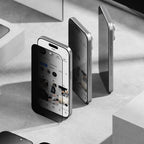 Ringke Easy Slide privatumo stiklas iPhone 17 Pro Max (2 vnt.)