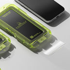 Ringke Easy Slide 2 vnt. grūdintas stiklas iPhone 17 Pro – juodas -- iPhone 17 Pro