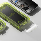 Ringke Easy Slide privatumo stiklas iPhone 17 Pro – juodas (2 vnt.) -- iPhone 17 Pro
