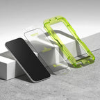 Ringke Easy Slide grūdintas stiklas iPhone 17 Air – juodas (2 vnt.) -- iPhone 17 Air