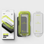 Ringke Easy Slide grūdintas stiklas iPhone 17 Air – juodas (2 vnt.) -- iPhone 17 Air