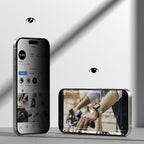 Ringke Easy Slide 2-pack Privacy Glass, skirtas iPhone 17 - Black -- Cell phone tempered glass