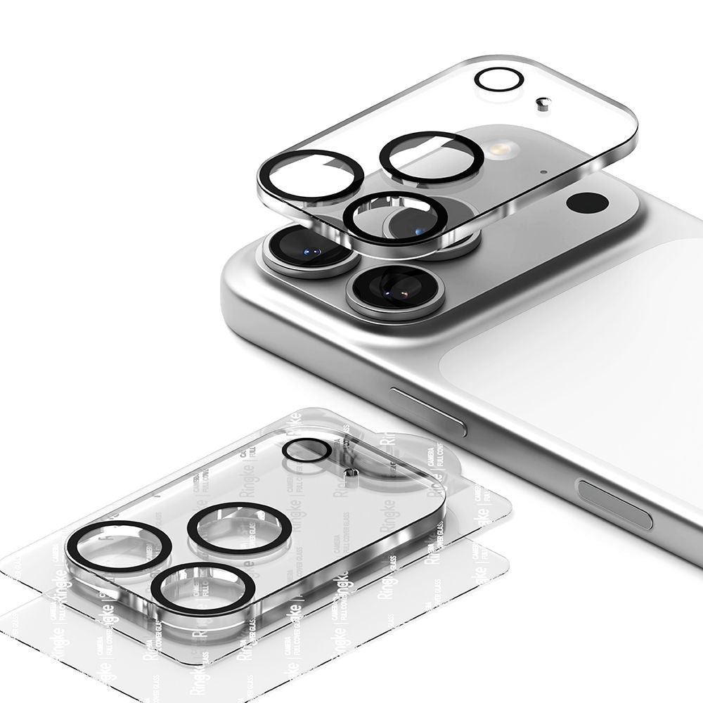 Ringke kameros stiklas iPhone 17 Pro – juodas (2 vnt.) -- iPhone 17 Pro