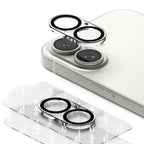 Ringke kameros apsauginis stiklas iPhone 17 – juodas (2 vnt.) -- iPhone 17