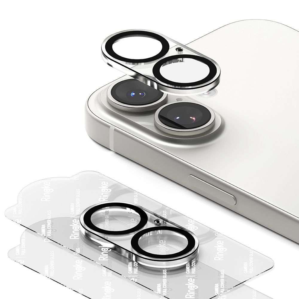 Ringke kameros apsauginis stiklas iPhone 17 – juodas (2 vnt.) -- iPhone 17