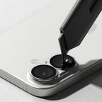 Ringke kameros apsauginis stiklas iPhone 17 – juodas (2 vnt.) -- iPhone 17