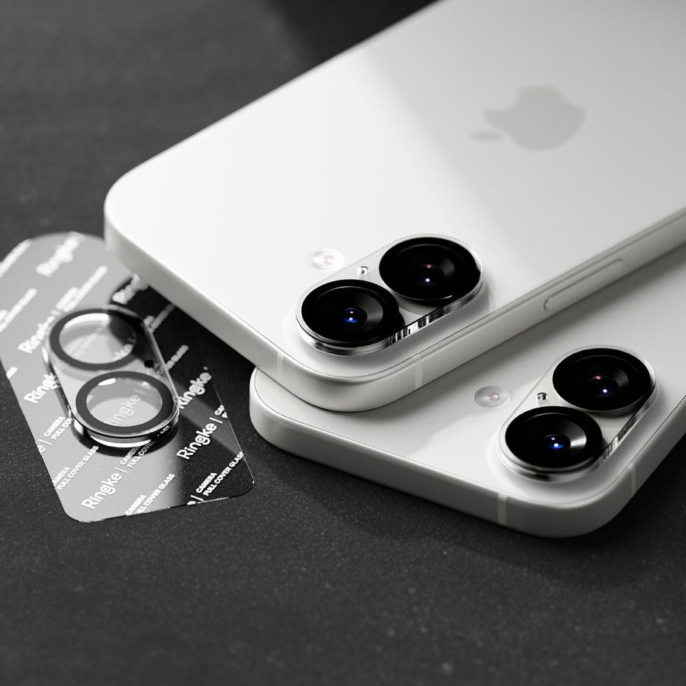 Ringke kameros apsauginis stiklas iPhone 17 – juodas (2 vnt.) -- iPhone 17
