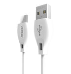 Dudao USB Type C 2.1A 1m baltas laidas (L4T 1m white)