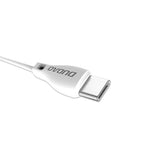 Dudao USB Type C 2.1A 1m baltas laidas (L4T 1m white)