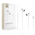 Tech-Protect Ultraboost Core G2 Mini Jack ausinės – baltos -- Headphones