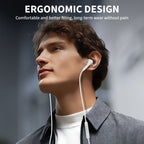 Tech-Protect Ultraboost Core G2 Mini Jack ausinės – baltos -- Headphones
