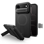 Tech-Protect Kevlar Aura MagSafe dėklas iPhone Air – juodas -- iPhone 17 Air