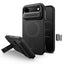 Tech-Protect Kevlar Aura MagSafe dėklas iPhone Air – juodas -- iPhone 17 Air