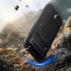 Tech-Protect Kevlar Aura MagSafe dėklas iPhone Air – juodas -- iPhone 17 Air