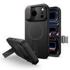 Tech-Protect Kevlar Aura MagSafe dėklas iPhone 17 Pro Max – juodas -- iPhone 17 Pro Max