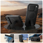 Tech-Protect Kevlar Aura MagSafe dėklas iPhone 17 Pro Max – juodas -- iPhone 17 Pro Max