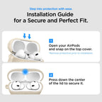 Spigen Urban Fit dėklas AirPods 3 – juodas
