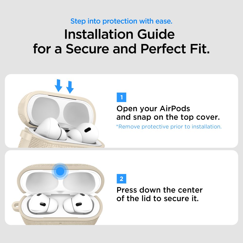 Spigen Urban Fit dėklas AirPods 3 – juodas