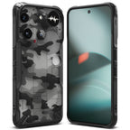 Telefono Ringke Fusion X dėklas 3 - pilkas ir juodas -- Cell phone cases and covers