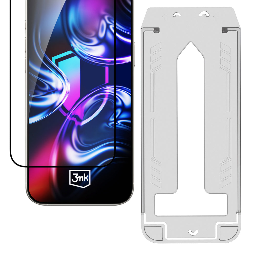 3mk Hardglass Max grūdintas stiklas, skirtas iPhone 16 Pro Max