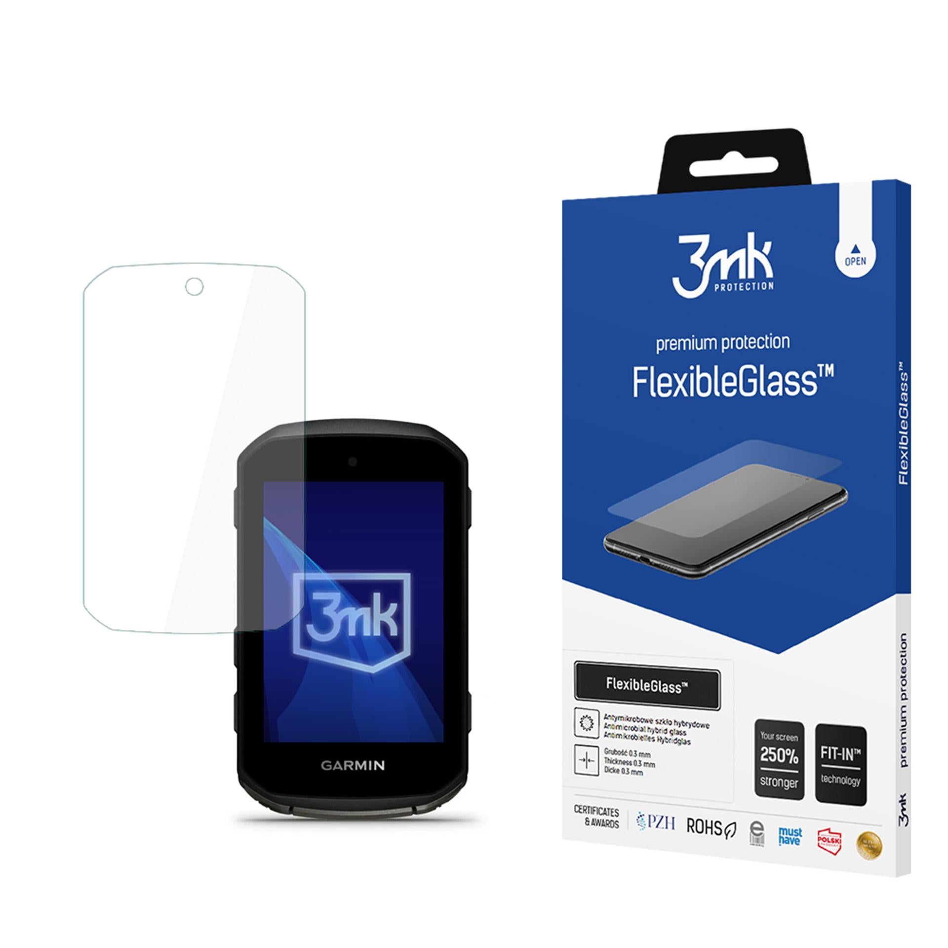 3mk FlexibleGlass apsauginis stiklas Garmin Edge 550/850 -- Garmin Edge 550