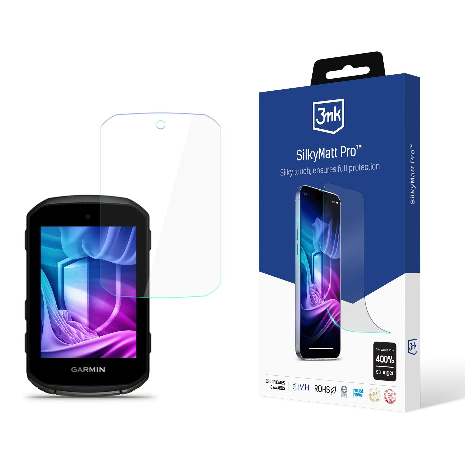 3mk silky matt pro matte film skirtas garmin edge 550 / edge 850 -- Cell phone tempered glass