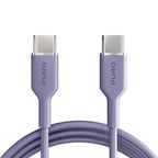Puro ICON USB-C - USB-C Kabelis 1.5m - Violetinė