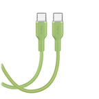 Puro ICON USB-C - USB-C kabelis 1.5m - žalias