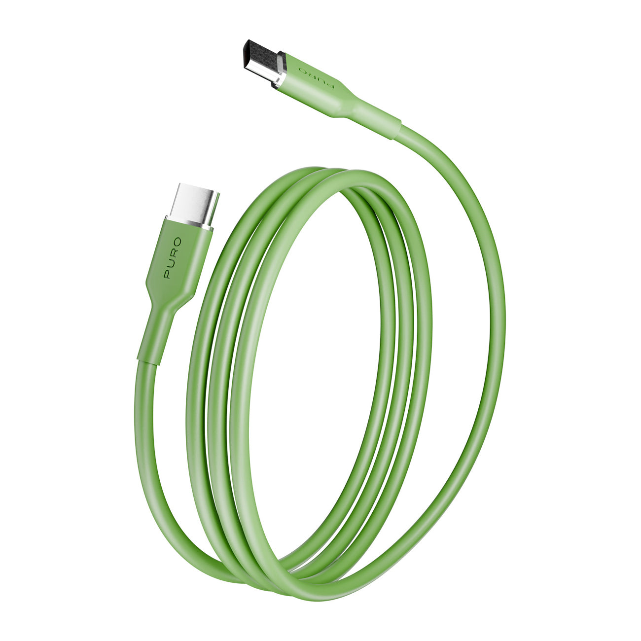 Puro ICON USB-C - USB-C kabelis 1.5m - žalias