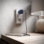Puro ICON USB-C – USB-C Kabelis 1.5m – tamsiai mėlyna