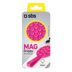 SBS MAG Grippy MagSafe Compatible Laikiklis su Suction Cup ir ausimi - rožinė