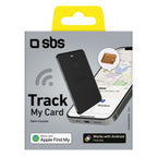 SBS track my card ultra-thin universal ios android locator - juoda