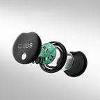 SBS universalus lokatorius Track My Dual rinkinys 4 vnt. - juodas