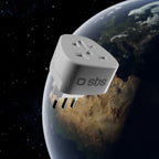 SBS IT kelioninis adapteris universalus - baltas