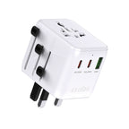 SBS Kelioninis adapteris 2xUSB-C 1xUSB-A universalus - baltas