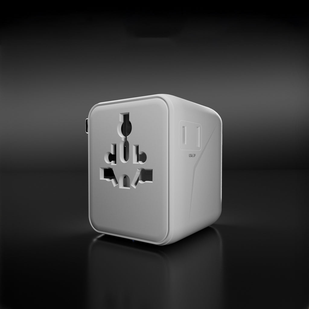 SBS Kelioninis adapteris 2xUSB-C 1xUSB-A universalus - baltas