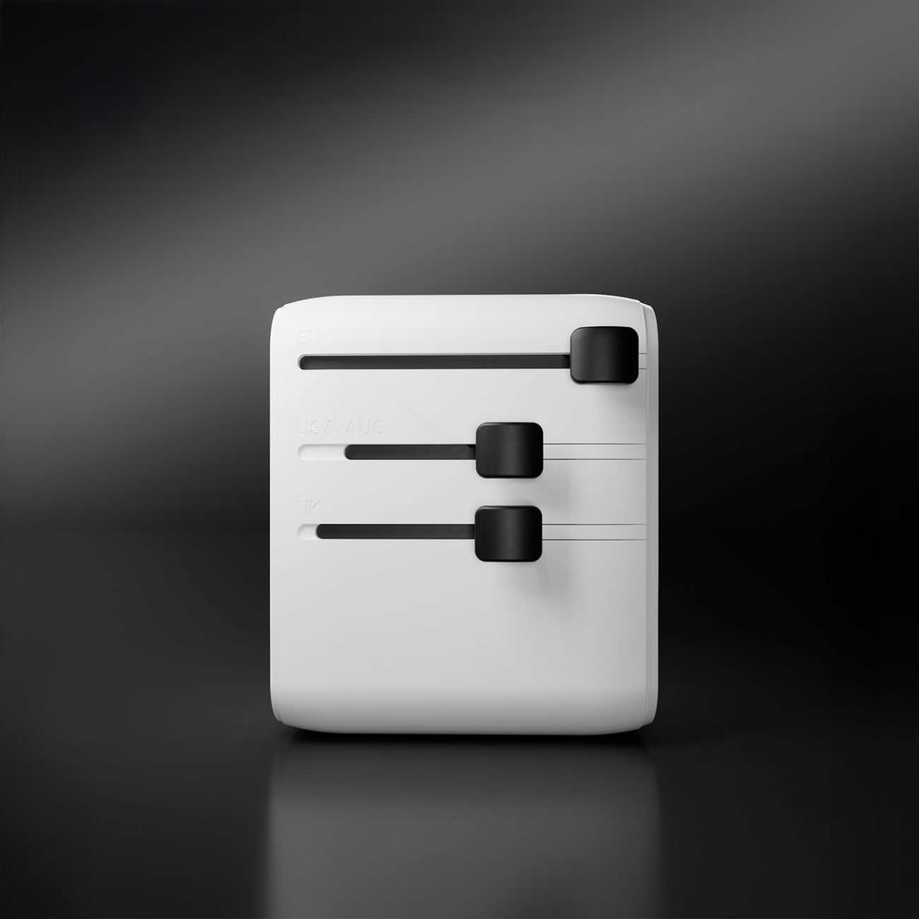 SBS Kelioninis adapteris 2xUSB-C 1xUSB-A universalus - baltas