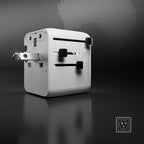 SBS Kelioninis adapteris 2xUSB-C 1xUSB-A universalus - baltas