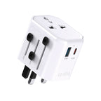 SBS Kelioninis adapteris TEADAPTUSBTCUNI USB-C USB-A universalus - baltas