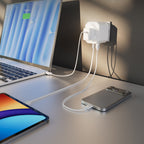 SBS Kelioninis adapteris TEADAPTUSBTCUNI USB-C USB-A universalus - baltas