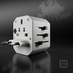 SBS Kelioninis adapteris TEADAPTUSBTCUNI USB-C USB-A universalus - baltas
