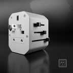 SBS Kelioninis adapteris TEADAPTUSBTCUNI USB-C USB-A universalus - baltas