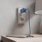 Puro Pro Lite 30W USB-C sieninis įkroviklis - mėlynas